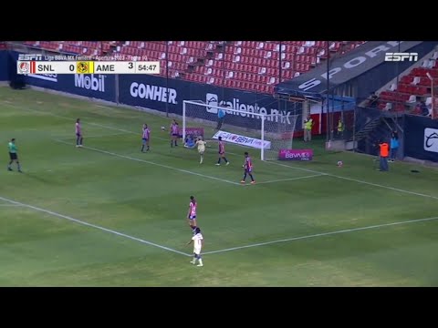 Atlético de San Luis femenil cae 1 a 4 ante América