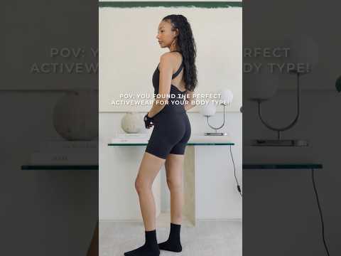 POV: you found the perfect activewear for your body type 🏋🏽‍♀️✨