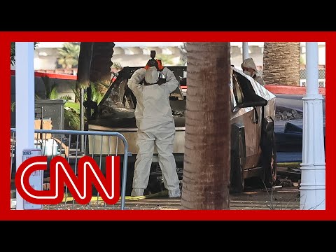 Authorities suspect Cybertruck driver had military background