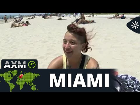 Andalucía X el mundo | La playa de Miami Beach invita a disfrutar del mar todos los días del año
