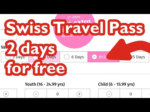 Swiss Travel Pass 2025 promotion: it's not for everyone