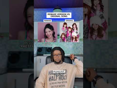 Pretty Girl Remake Version Vs. Original Song: RESCENE "Pretty Girl" #shorts #music #trend #kpop