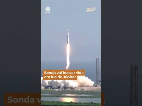Sonda vai buscar vida em lua de Júpiter #shorts
