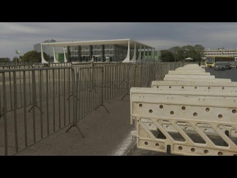 Increased security outside of Brazil's Supreme Court, Congress and Planalto Palace | AFP