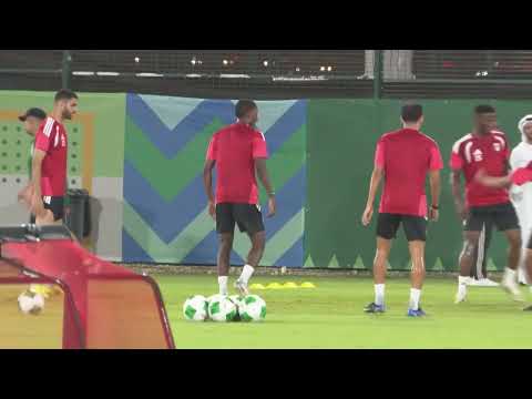 UAE train ahead of crucial Bahrain <strong>test</strong> in Gulf <strong>Cup</strong>