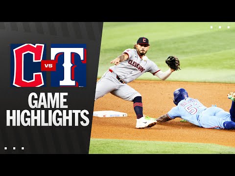 Guardians vs. Rangers Game Highlights (8/24/25) | MLB Highlights