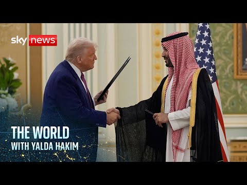 Trump signs $142bn arms deal with Saudi Arabia | The World with Yalda Hakim
