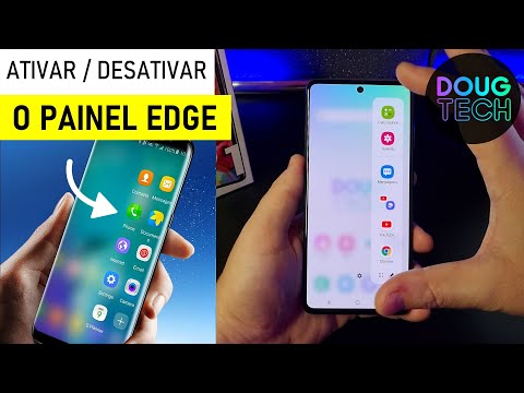 Como Ativar/Desativar o PAINEL EDGE no Samsung