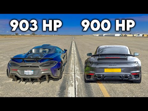 Drag Racing Showdown: 600 LT vs Tesla Plaid and More!