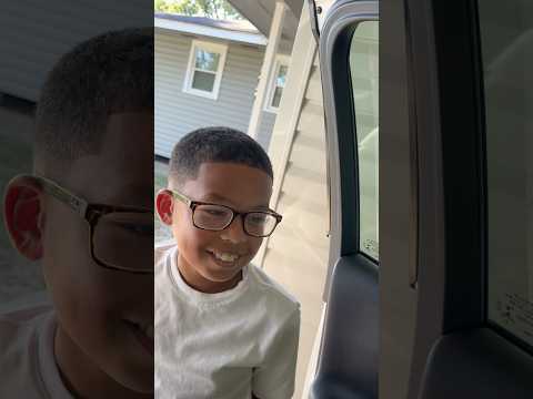 Fresh cut 🤧His biggest fan! #boymom #family #haircut #freshcut #reels #shorts #kids #boy #fyp