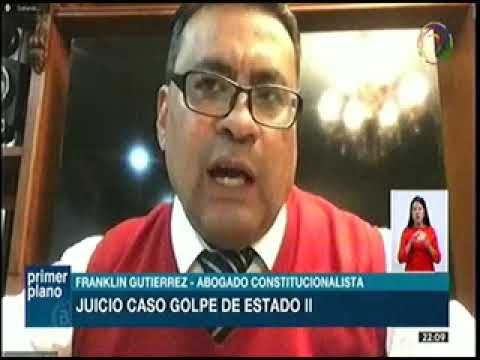 04052022   FRANKLIN GUTIERREZ   JUICIO CASO GOLPE DE ESTADO II   PP   BOLIVIA TV