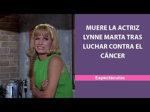 Muere la actriz Lynne Marta tras luchar contra el cáncer
