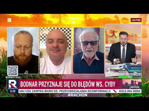 Bodnar przyznaje się do błędów ws. Cyby | Michał #Rachoń