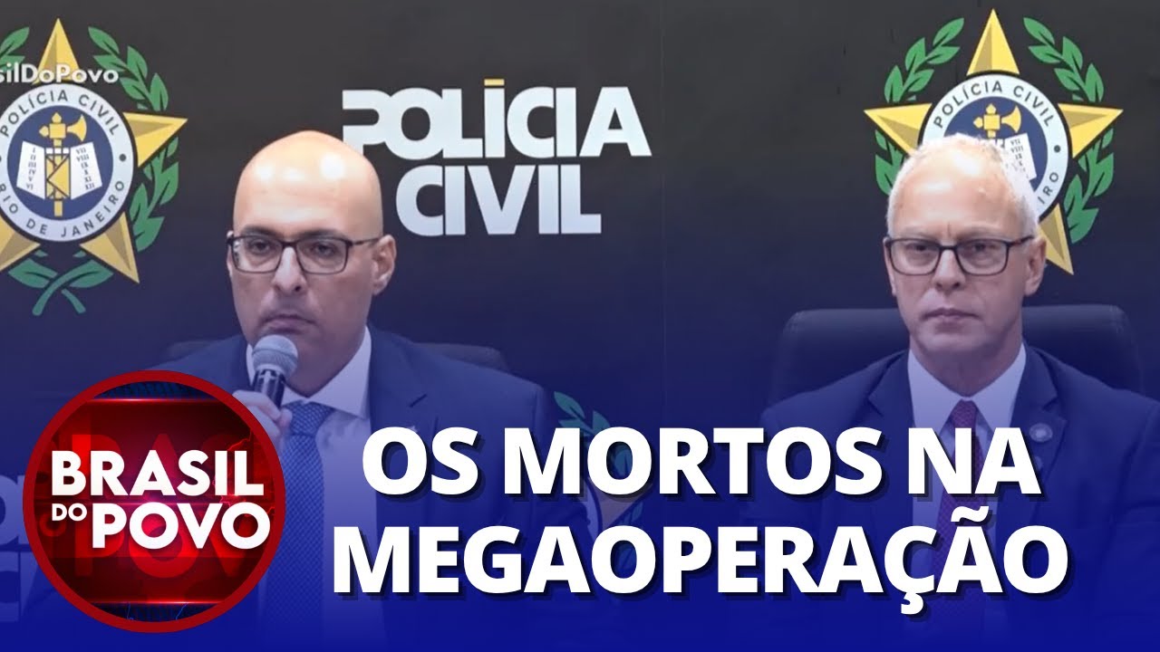 Polícia do Rio identifica mortos em megaoperação nos complexos da Penha e do Alemão  TV Online Polícia do Rio identifica mortos em megaoperação nos complexos da Penha e do Alemão