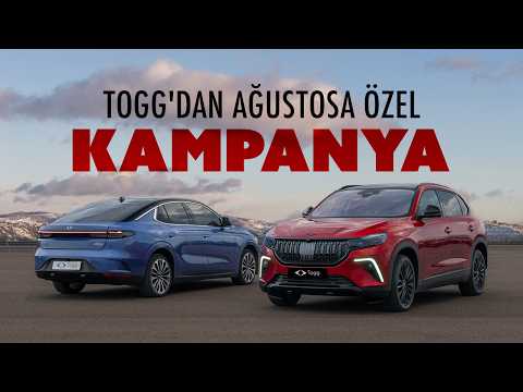 Türkiye'nin yerli ve milli otomobili TOGG'un Ağustos kampanyası devam ediyor