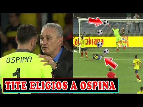 TITE ELOGIOS a DAVID OSPINA COLOMBIA vs BRASIL en ELIMINATORIAS SUDAMERICANAS a QATAR 2022 ROBO VAR