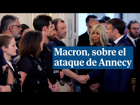 Macron, sobre el apuñalamiento en Annecy: Atacar niños es el acto más bárbaro que existe