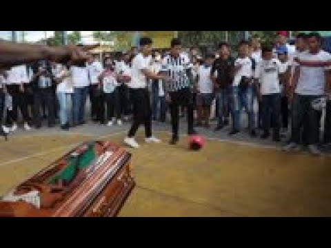 Funeral of Mexican-US boy shot dead by police