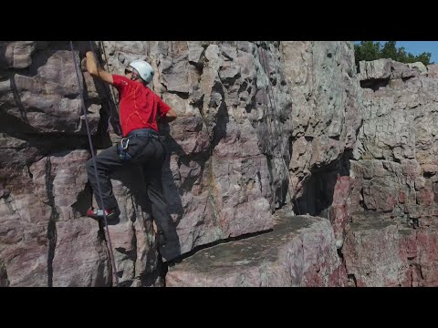 Finding Minnesota: Rock climbing in Rock County