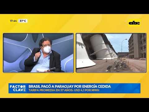 Brasil pagó a Paraguay por energía cedida