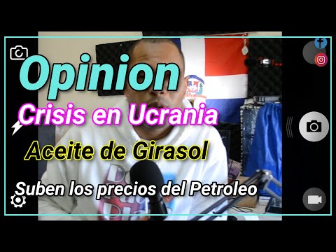 Crisis de Ucrania con consecuencia al nivel mundial "escasez de Aceite de Girasol y su derivados"