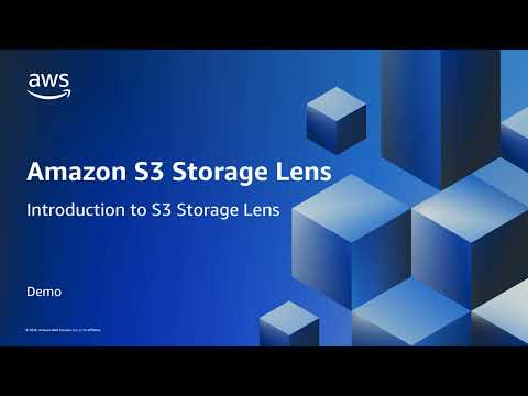Amazon S3 Storage Lens: Demo | Amazon Web Services