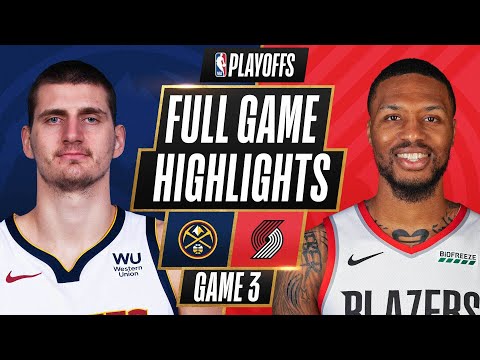 #3 NUGGETS at #6 TRAIL BLAZERS | FULL GAME HIGHLIGHTS | May 27, 2021
