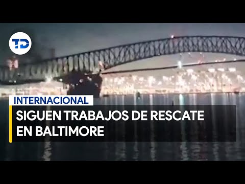 Emergencia en Baltimore; buque choca contra puente Francis Scott Key 2