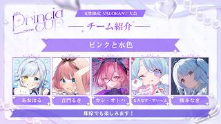 【VALORANT】Princia CUP『ピンクと水色』 予選がんばるじょ～！！！！！！！！🔫✨ #なぎたいむ