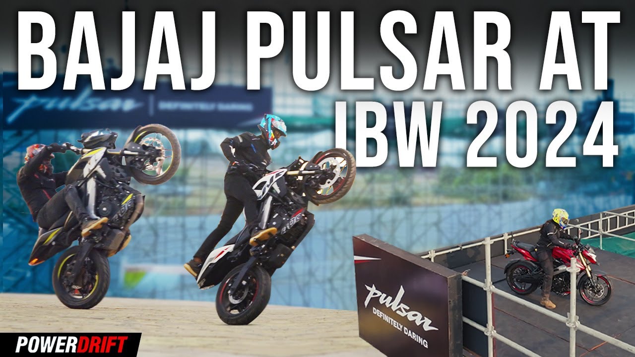 Bajaj Pulsar at IBW 2024 | Are You Ready for the Daring Challenges? | PowerDrift