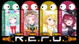 【R.E.P.O.】てらめたる学園の先生たちとお宝さがしっ！【#てらめたる学園 /#ぶいじだい /黄白レモ視点】