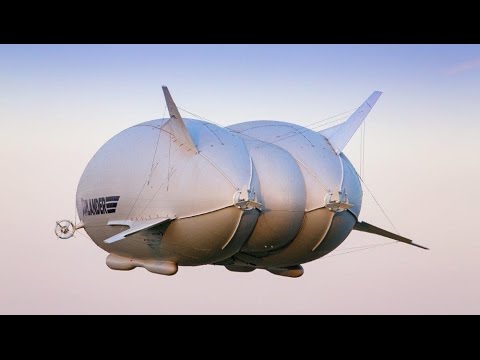 The world's largest aircraft Airlander 10 makes a historic first flight