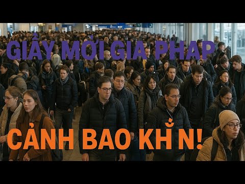 CẢNH BÁO: MUA GIẤY MỜI GIẢ SANG PHÁP – NHIỀU NGƯỜI VIỆT ĐANG BỊ ĐIỀU TRA!