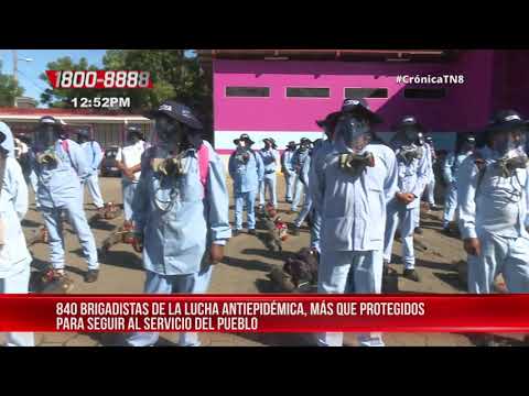 Trabajadores del SILAIS Managua reciben kits de protección - Nicaragua