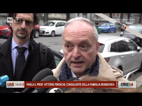 Parla il prof. Vittorio Fineschi, consulente della famiglia Resinovich - Ore 14 del 15/02/2024