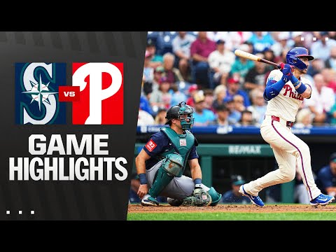 Mariners vs. Phillies Game Highlights (8/20/25) | MLB Highlights