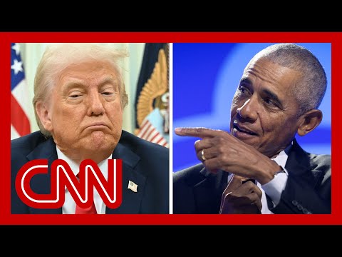 Reporter asks Trump how he'd feel about running for third term if it were against Obama