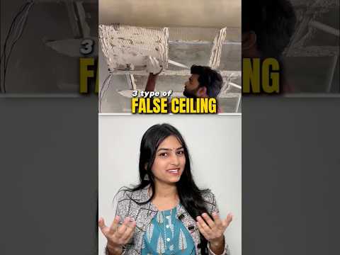 3 Type Of False Ceiling ....✨ #interiordesigning #homedesign #home #views #viral #trending