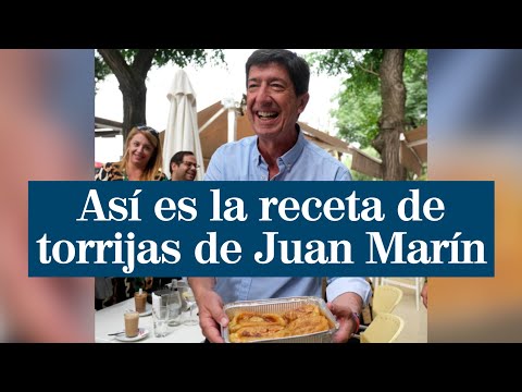 Así es la receta de torrijas de Juan Marín que se coló en el debate de las elecciones de Andalucía