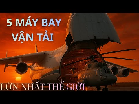 Top 5 máy bay vận tải lớn nhất thế giới