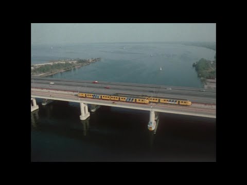 The Flevo Line in the Netherlands (1987) | Flevolijn, een trein op nieuw land - (1987)
