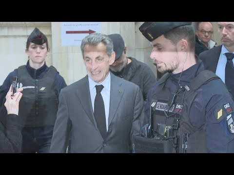 Affaire Bygmalion: arrivée de Nicolas Sarkozy pour son procès en appel | AFP Images
