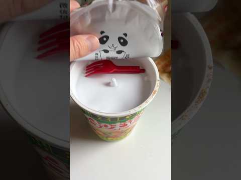 Japanese Cup Noodles 🍜 in #China are a little different! #Japan #Japanese #noodles #Nissin