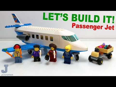 LEGO City 2026 Passenger Jet 60492 Unboxing, Build, & Review