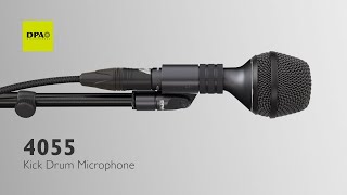 No more pre-tailored sound! Capture the true sound of the bass drum - 4055 Kick Drum Microphone