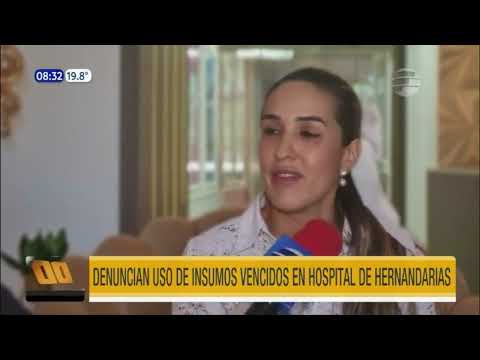 Denuncian uso de insumos vencidos en hospital de Hernandarias