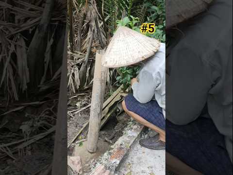 Bờ kè này chính tay tôi làm phần5, để giữ lấy mùa sau! Building alone, fighting for more than myself