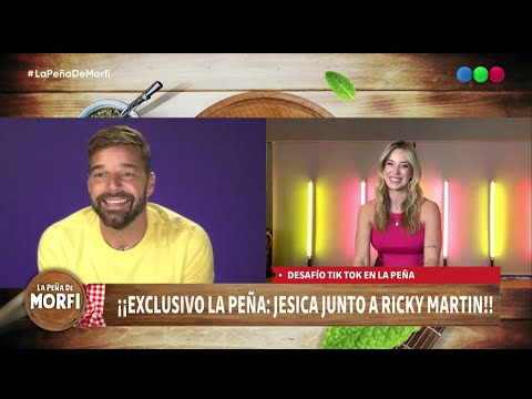Yo amo Argentina | Ricky Martin Con Jesica Cirio en Exclusivo- La Peña de Morfi 2021