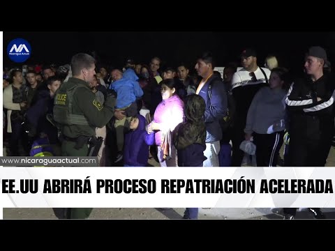 EEUU abrirá procesos de “repatriación acelerada” a migrantes que crucen su frontera