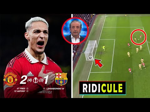 VERGÜENZA.!! ASI REACCIONA PRENSA INGLESA a PARTIDO MANCHESTER UNITED vs BARCELONA 2-1 en UEL